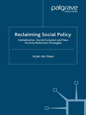 cover image of Reclaiming Social Policy